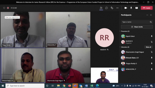 Conducted interview